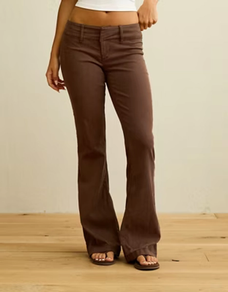 AE Super Low-Rise Flare Trouser