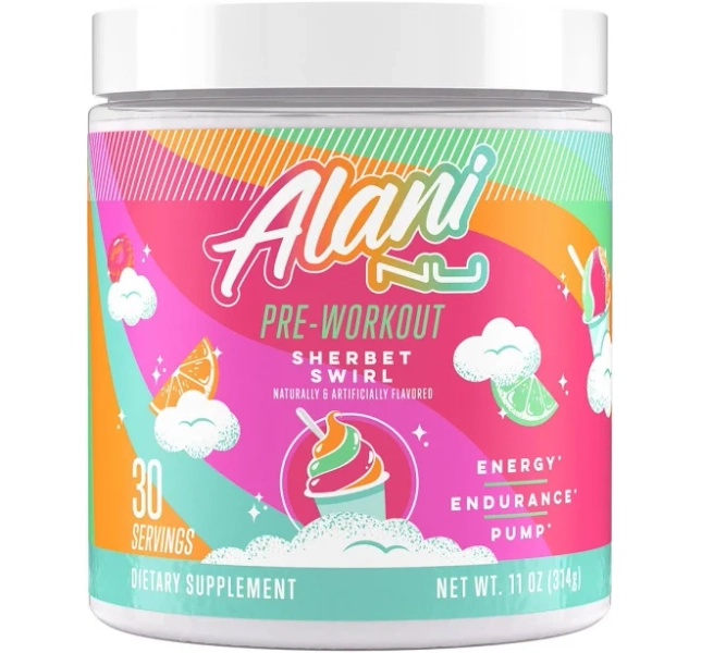 Pre-workout - Sherbet Swirl (30 Servings)