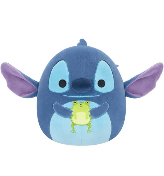 Squishmallows Disney Stitch with Frog Plush