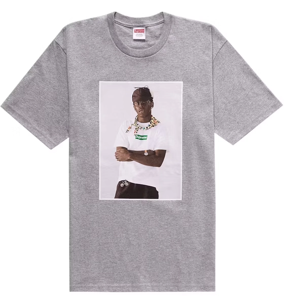Supreme Tyler The Creator Tee Heather Grey