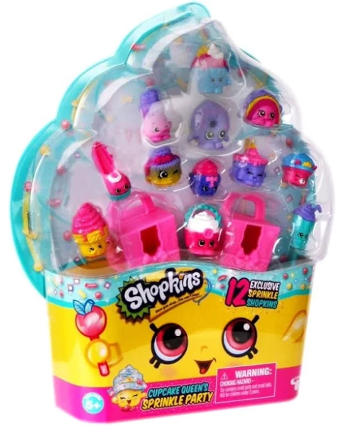 Shopkins Cupcake Queen's Sprinkle Party 12-Pack