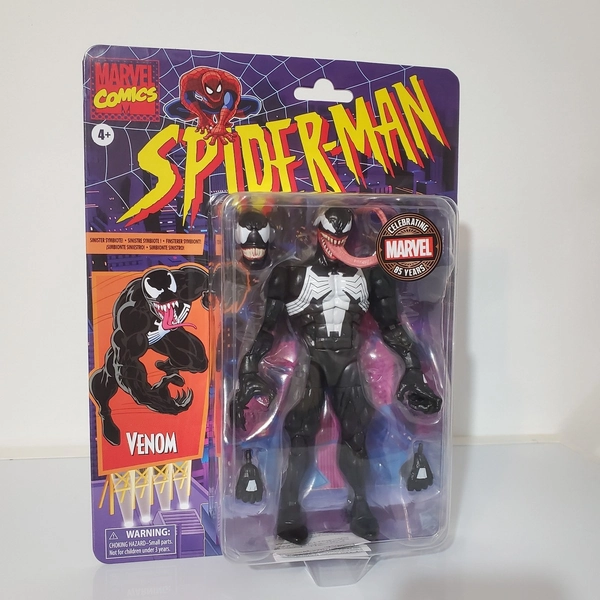 Marvel Legends 85th Anniversary Retro Venom Action Figure Walmart Exclusive New