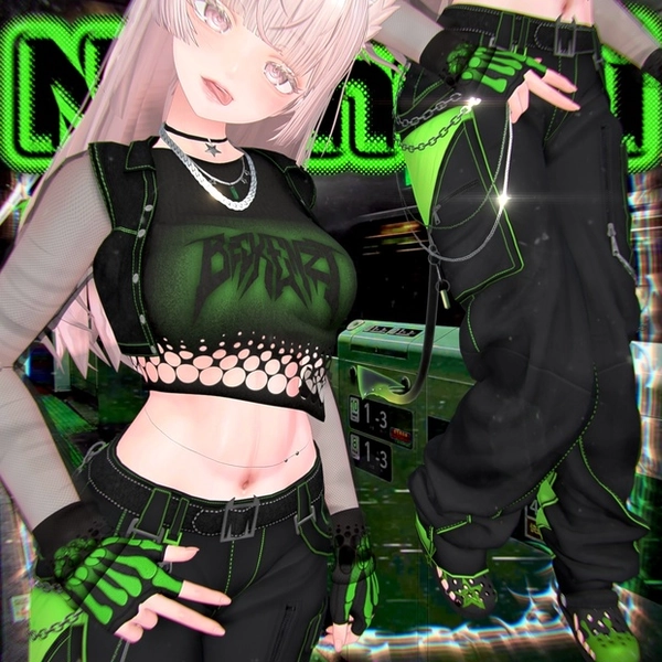 [セール中]✨BECKENZI NeonOni/ネオンの鬼💚👺[21+アバタ/Avatars]