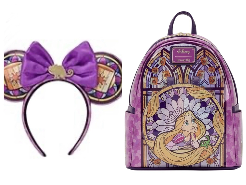 Preorder Loungefly Disney Tangled Rapunzel Set 