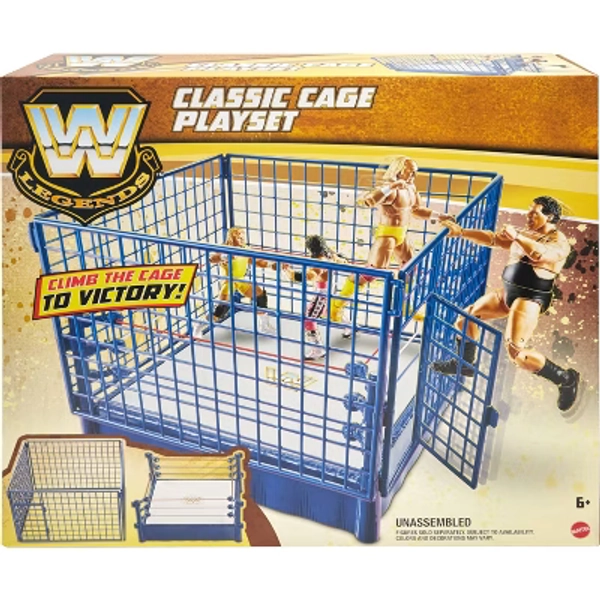 WWE Legends Classic Cage Action Figure Playset