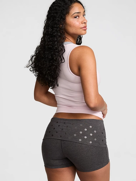 All-Day Cotton™ Foldover Bike Shorts