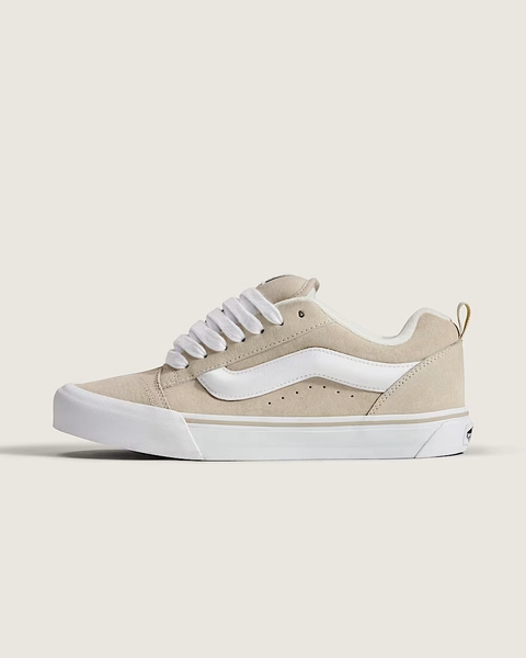 Knu Skool Shoe in Neutral Beige | Vans