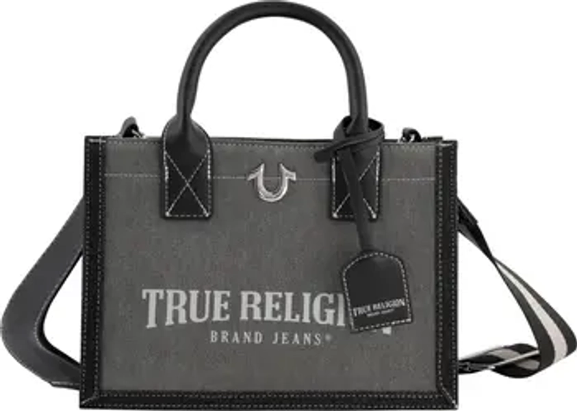 Modern Edge Denim Tote
