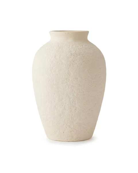 Textured Urn Shaped Vase - Assorted - One Size