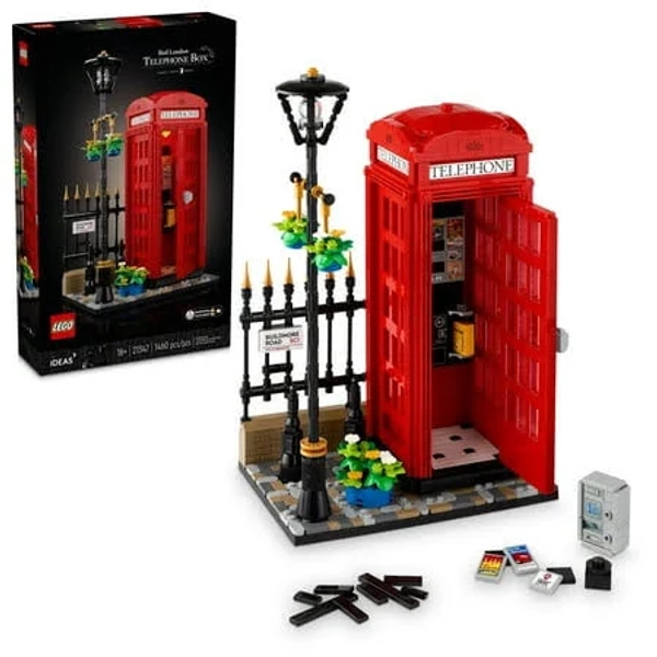 LEGO Ideas Red London Telephone Box