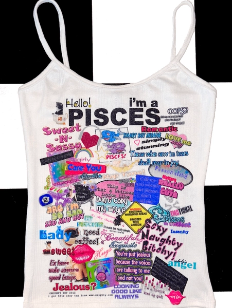 SWEET LORD O'MIGHTY! PISCES POINTELLE CAMI