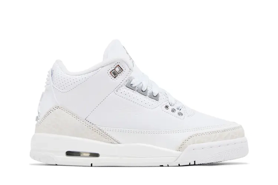 Jordan 3 Retro gradeschool 'Pure Money' - size 4