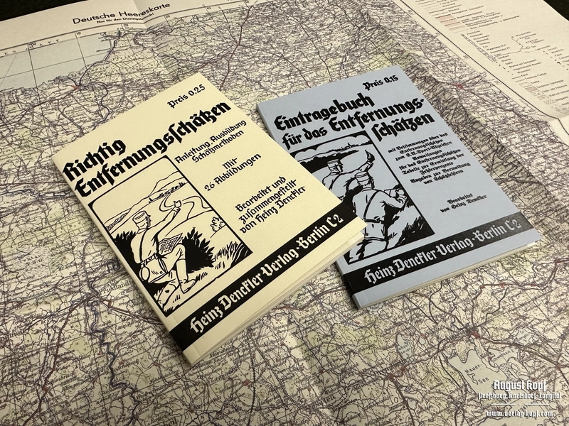 Richtig Entfernungsschätzen + Eintragebuch