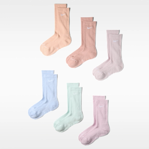 Nike Everyday Elevated Crew Socks (6 Pairs)