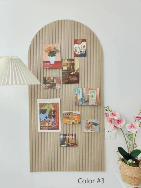 Arch Felt Board With Groove, Felt Wall Tiles, Custom Wall Décor, Bulletin Board, Decor for Foyer, Slat Wall Paneling - Etsy