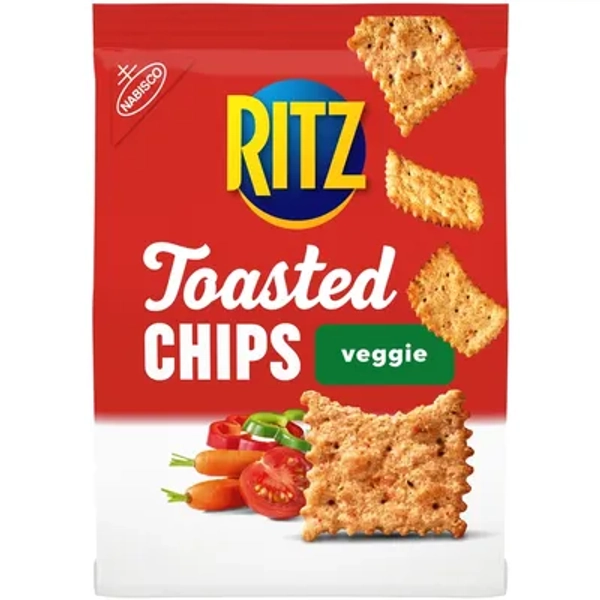 RITZ Toasted Crackers Chips Veggie - 8.1oz