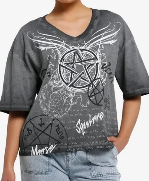 Supernatural Icons Graphic T-Shirt