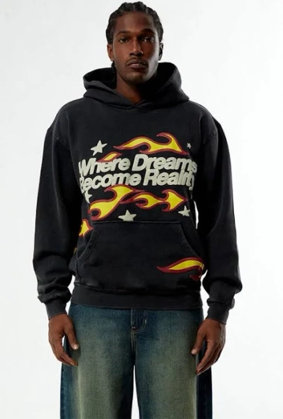 Men's Dreams Come True Puff Hoodie