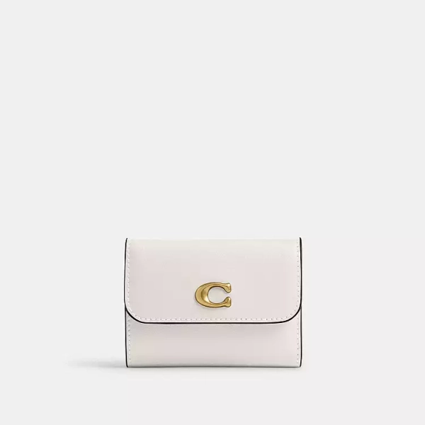Brass/Chalk Essential Card Holder Wallet