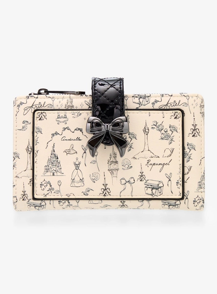 Loungefly Disney Princess Sketch Icons Wallet- BoxLunch Exclusive
