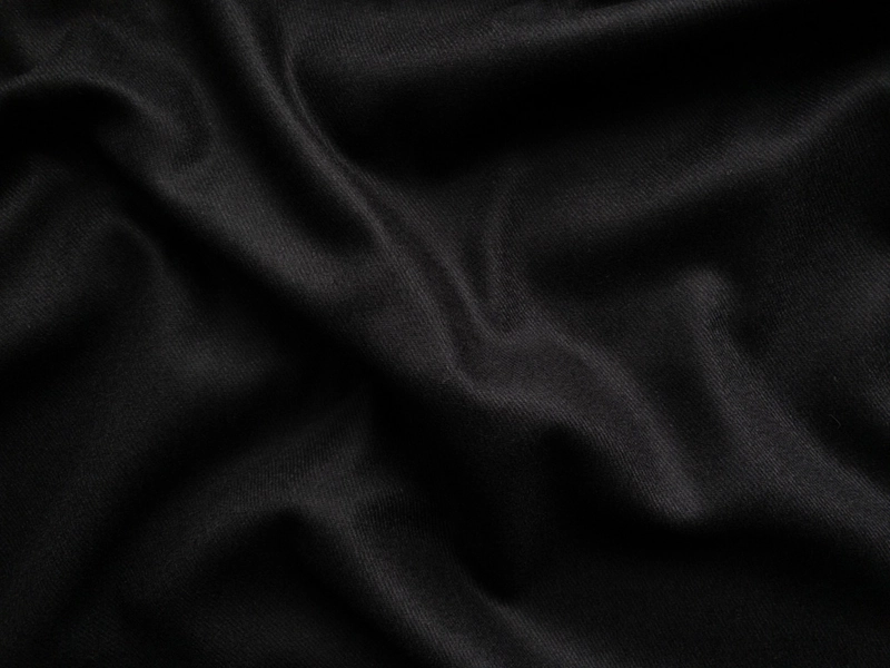 Conrad Wool/Viscose Twill Suiting - Deep Charcoal