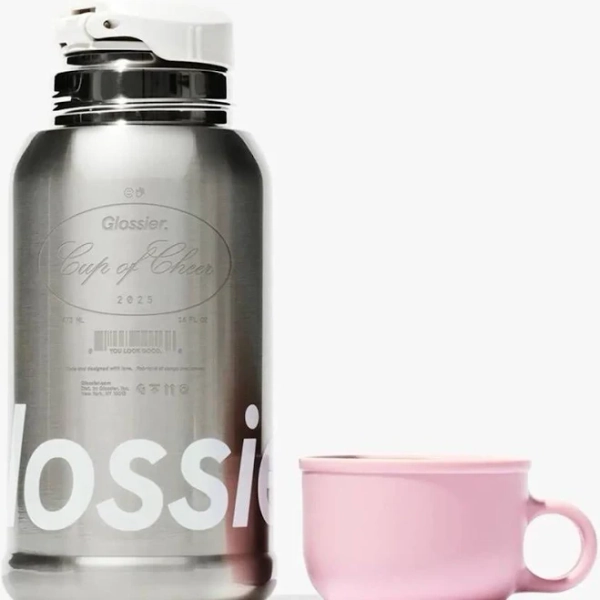 Glossier 2025 Thermos Tumbler New IN HAND! - New Home