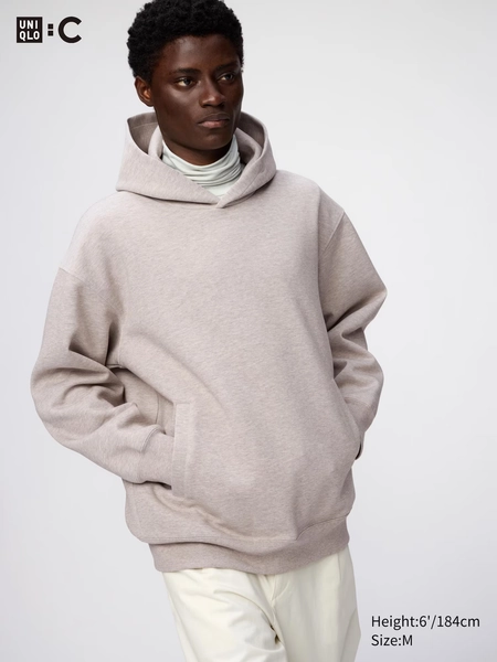 Unisex UNIQLO : C Sweat Oversized Pullover Hoodie | UNIQLO AU