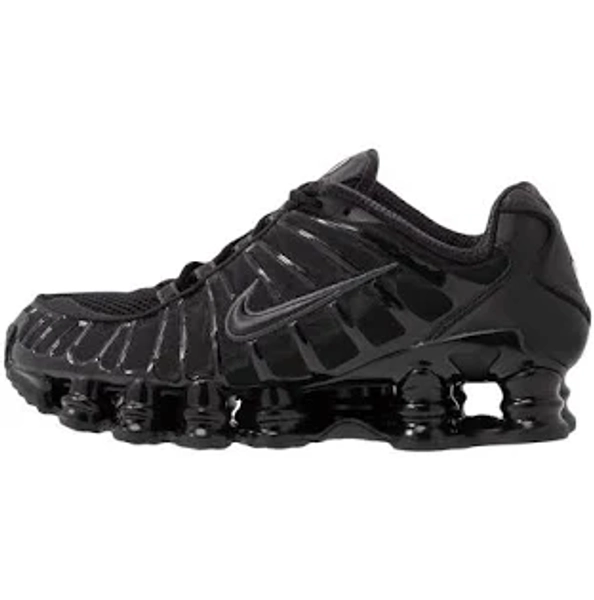 Nike Sportswear SHOX TL Sneaker low, Damen, Größe: 49.5, Black/black metallic hematite/max orange - Schuhe