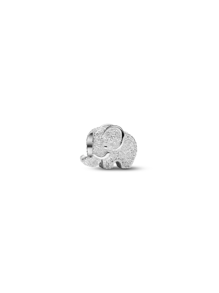 Textured Elephant Mini Charm