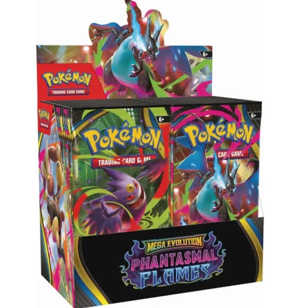 Pokemon Mega Evolution: Phantasmal Flames Booster Box