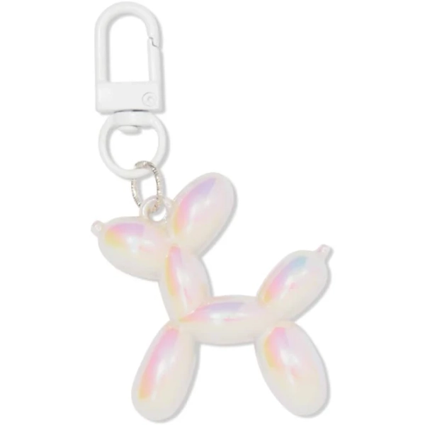 Sweet & Shimmer Balloon Dog Keychain