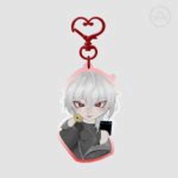 Casper A date with Death | Clear Acrylic Keychains by 。ー「DANETTE」 - ACGGOODS