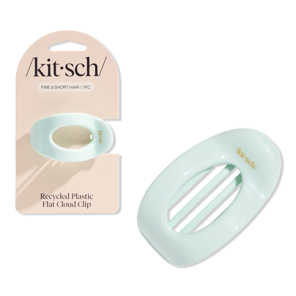 Small Cloud Flat Claw Clip - Sage Leaf