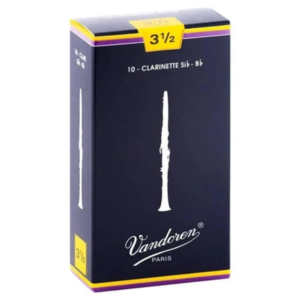 Vandoren Reeds Clarinet Bb Traditional