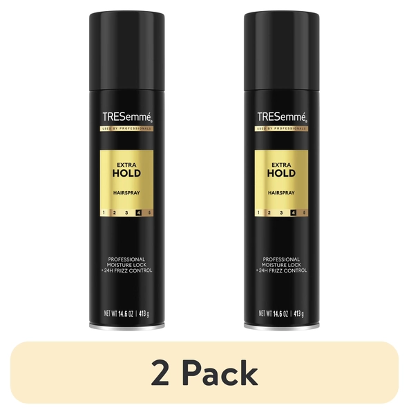 (2 pack) TRESemmé Extra Hold Hairspray with 24H Hold and Frizz Control, 14.6 oz - Walmart.com