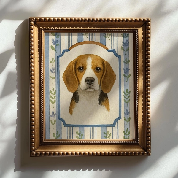 Mini Custom Watercolor Pet Portrait,Dog Portraits from Photos,Dog Portraits From Photos,Pet Painting,Custom Tiny Paintings,Miniature