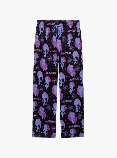KPop Demon Hunters HUNTR/X Chibi Allover Print Plus Size Sleep Pants — BoxLunch Exclusive