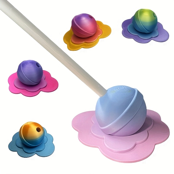 Melted Lollipop/Apple Pencil Holder/Clip/Stylus Pen Cup/Desktop Organizer/Creative Small Gift/Random Color