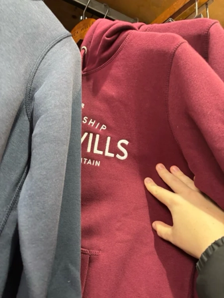 Jack Wills Hunston Graphic Logo Hoodie