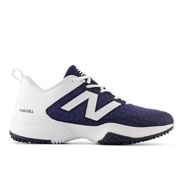 New Balance Men's FuellCell 4040 v8 Turf-Trainer Baseball Shoes - Blue/White (Size 11.5 Wide)