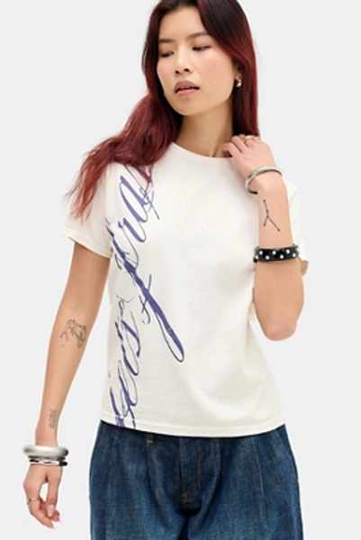 iets frans.. Script Relaxed T-Shirt