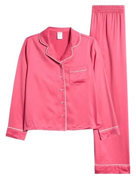 Nordstrom Kids' Satin Pajamas