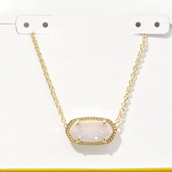 Kendra Scott Boxed Elisa Gold Pendant Necklace