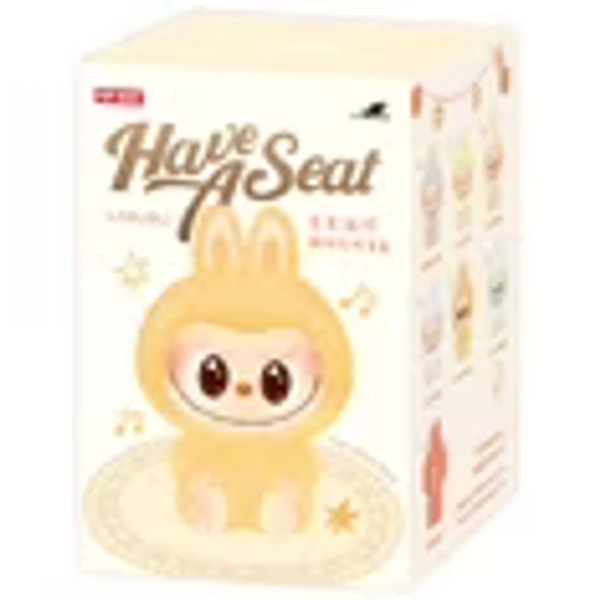 Pop Mart The Monsters (Labubu) Have A Seat Vinyl Plush Blind Box V2 (1 Blind Box)