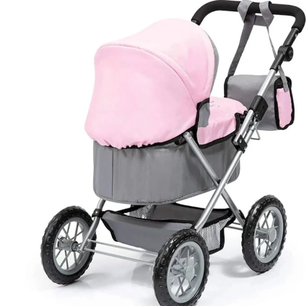 NPK New Arrival Reborn Baby Doll accessories Stroller for dolls Baby Doll Pram Suitable for Dolls