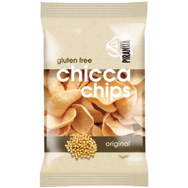 Piranha Gluten Free Chicca Chips Original 75g