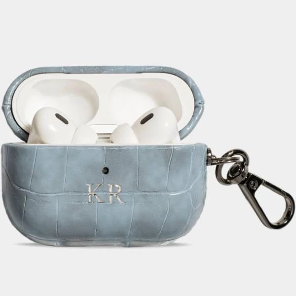 AirPods Pro (1st Gen) - Sapphire Lizard AirPods Personalized Case - INSÉRIF