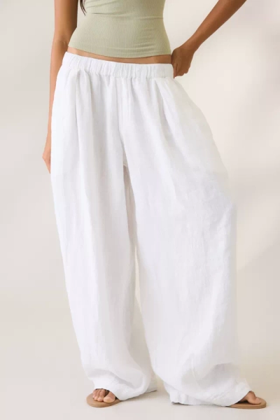BDG Bobbi Baggy Linen Pull-On Pant
