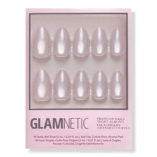Selenite Press-On Nails