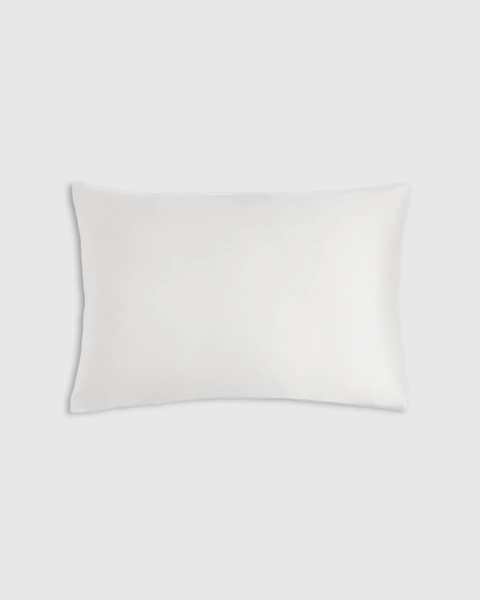 100% Mulberry Silk Pillowcase | Quince in White